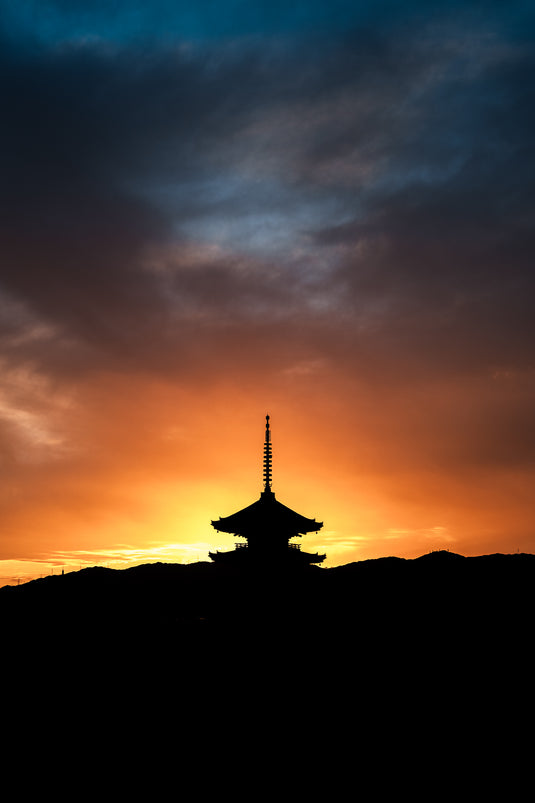 Pagoda Silhouette
