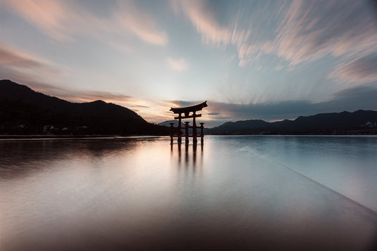 Torii At Dusk