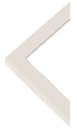 White frame corner detail